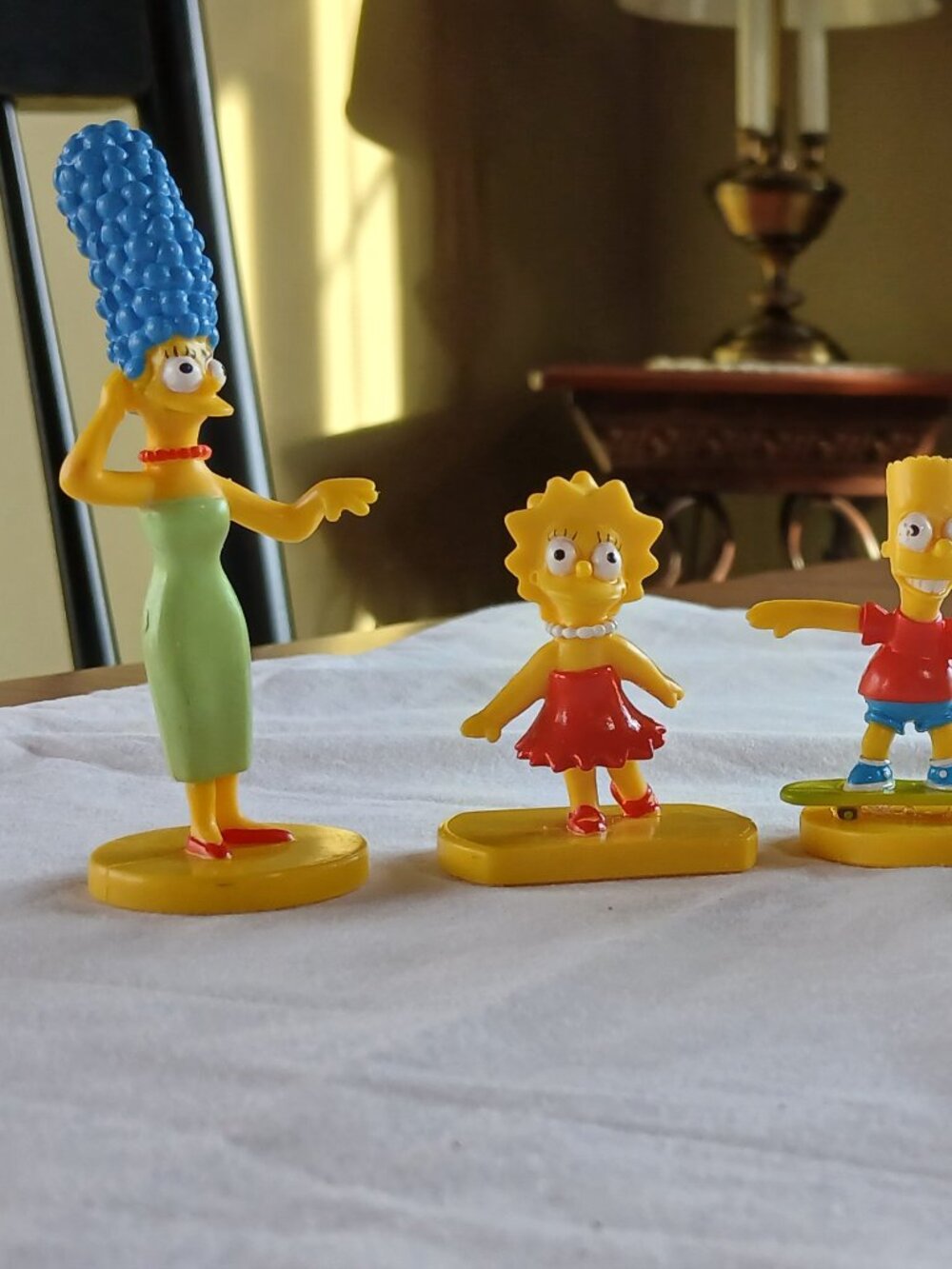Vintage The Simpsons PVC Figures (All 5)